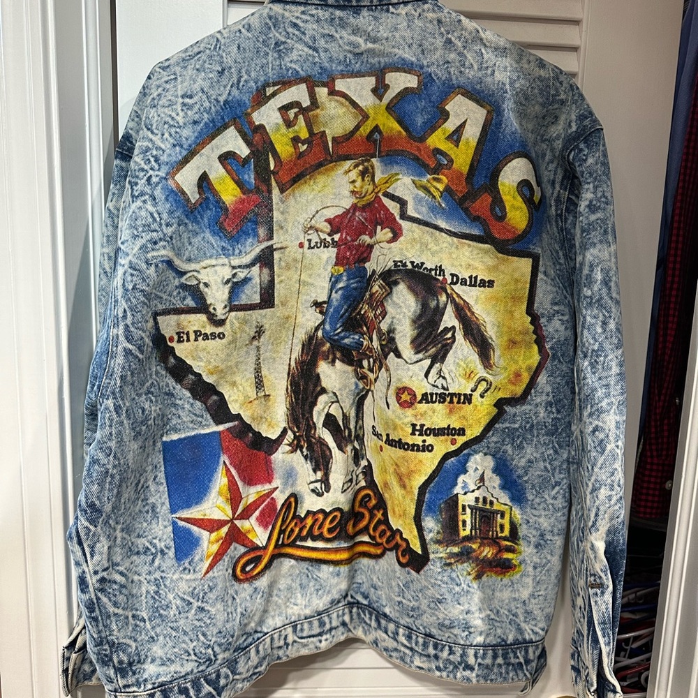 Rare vintage Texas unembellished Tony Alamo jacket size L/XL